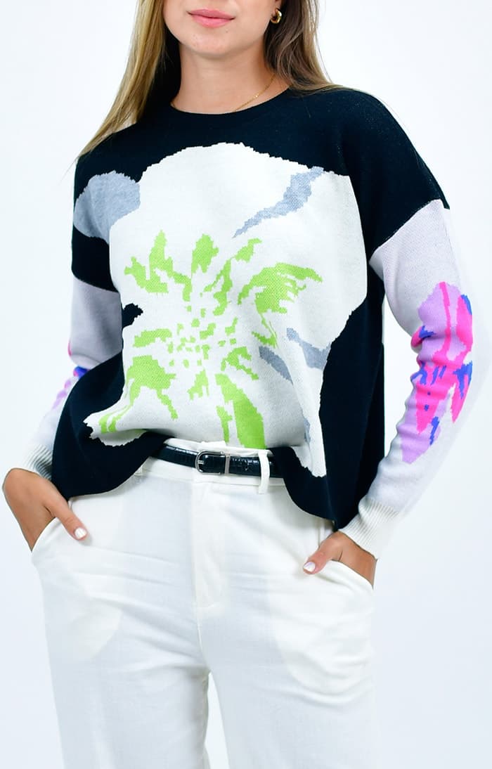 Sweater Rosas